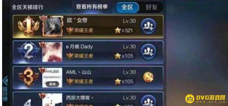 《王者荣耀》荣耀王者最高星数解析