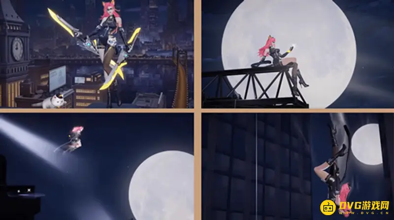 《王者荣耀》阿轲暗夜猫娘皮肤评测