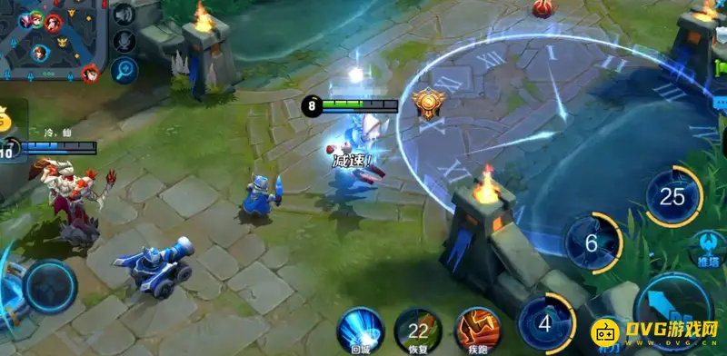 《王者荣耀》孙膑连招技巧