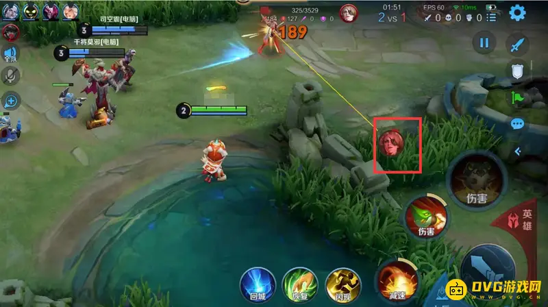 《王者荣耀》锁定英雄攻击技巧
