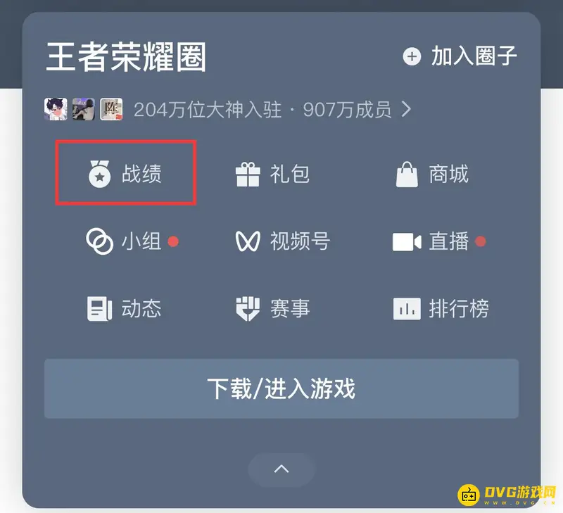 《王者荣耀》战绩查询