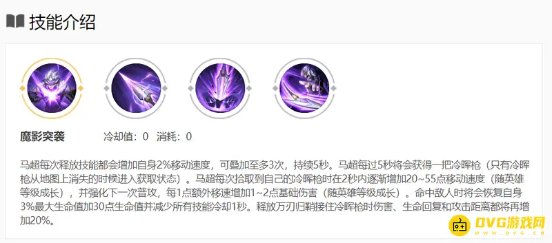 《王者荣耀》马超玩法详解