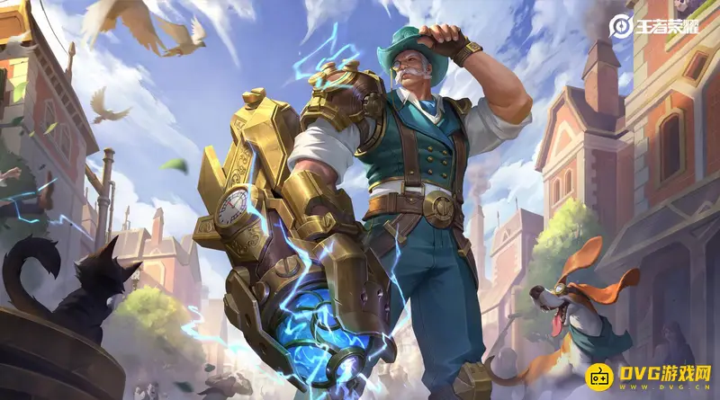 《王者荣耀》黄忠战令皮肤怎么获得-火炮绅士获取方式详解