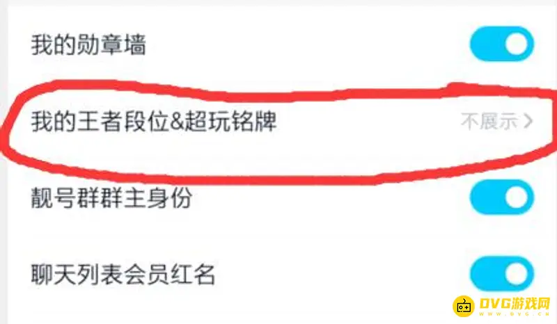 《王者荣耀》QQ段位显示设置指南