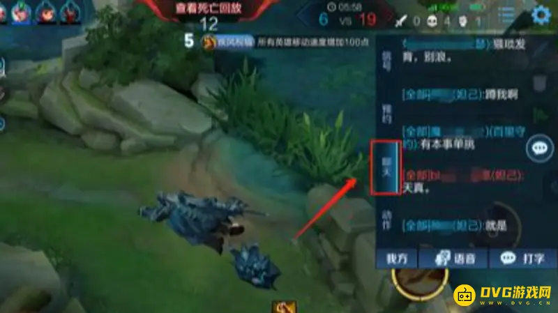 《王者荣耀》对局聊天记录查看方法