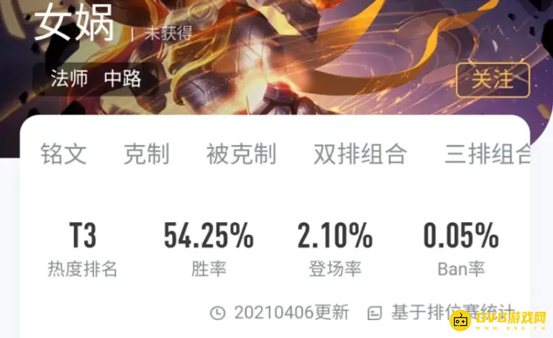 《王者荣耀》女娲强势却冷门