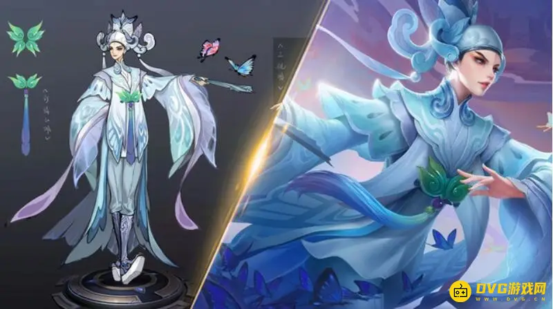 《王者荣耀》四周年限定皮肤介绍-上官婉儿梁祝皮肤详解