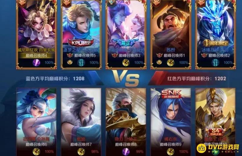 《王者荣耀》匹配机制详解