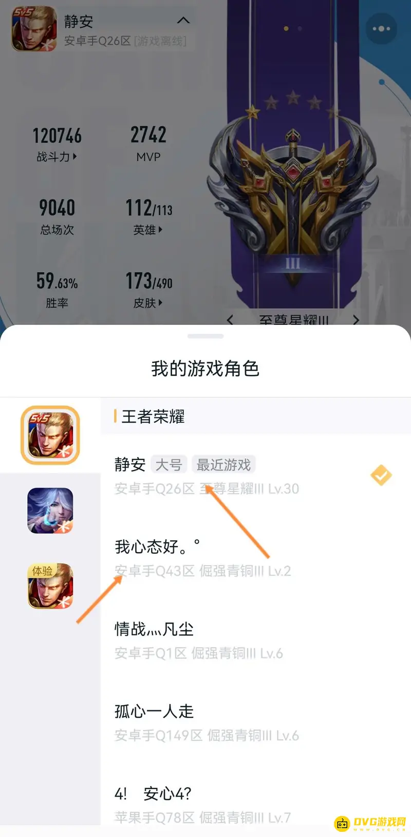 《王者荣耀》区服查找方法详解