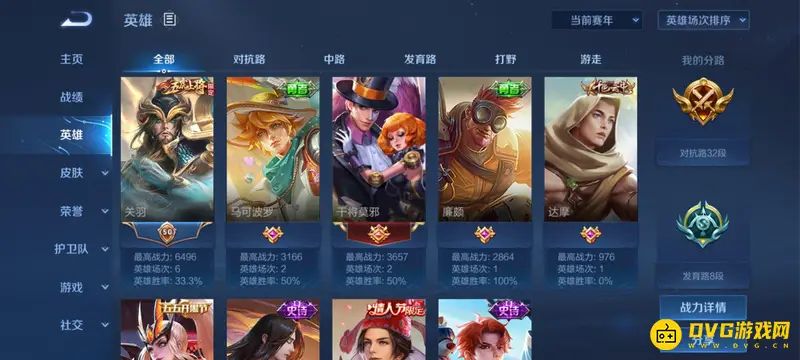 《王者荣耀》新赛季英雄胜率刷新