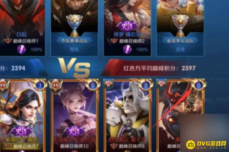 《王者荣耀》边框蓝色圆圈含义解析-巅峰赛分数与排名说明