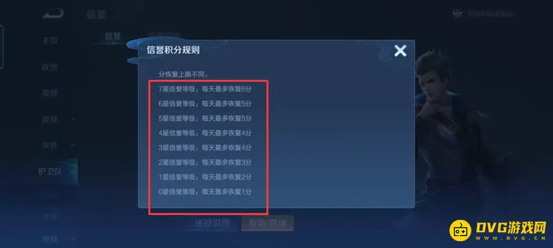 《王者荣耀》信誉等级提升攻略