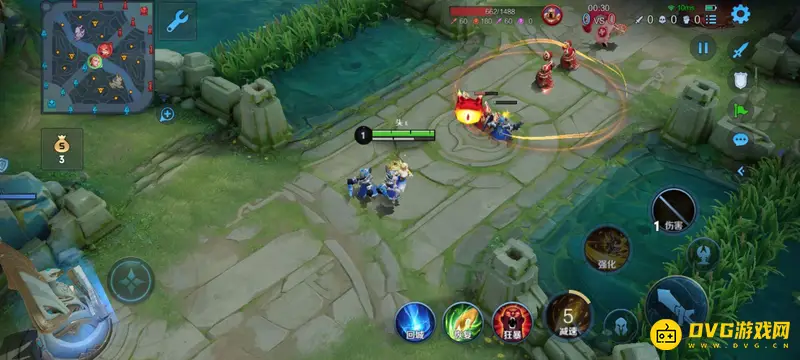 《王者荣耀》三指操作技巧