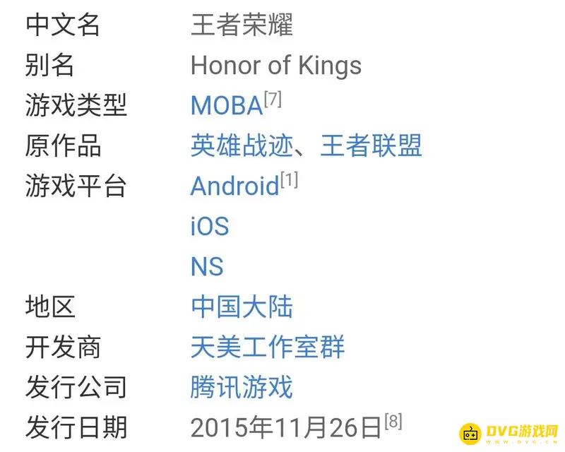 《王者荣耀》上线时间介绍