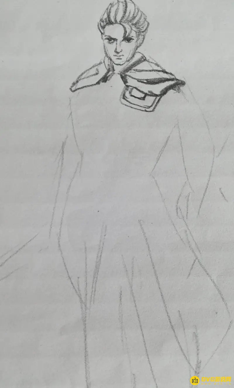 《王者荣耀》凯的绘画步骤详解