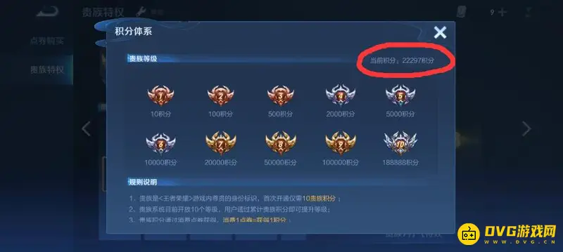 《王者荣耀》消费查询