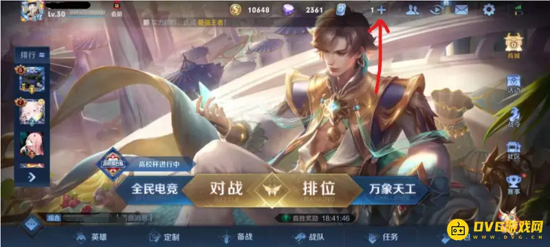 《王者荣耀》VIP等级查看方法