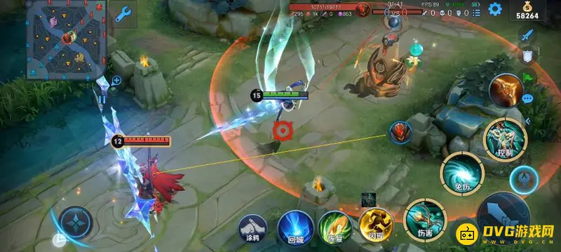 《王者荣耀》虞姬大招反跳技巧