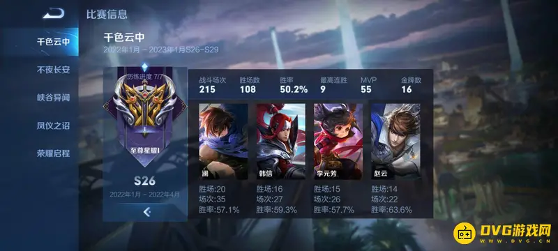 《王者荣耀》赛季表现查看指南