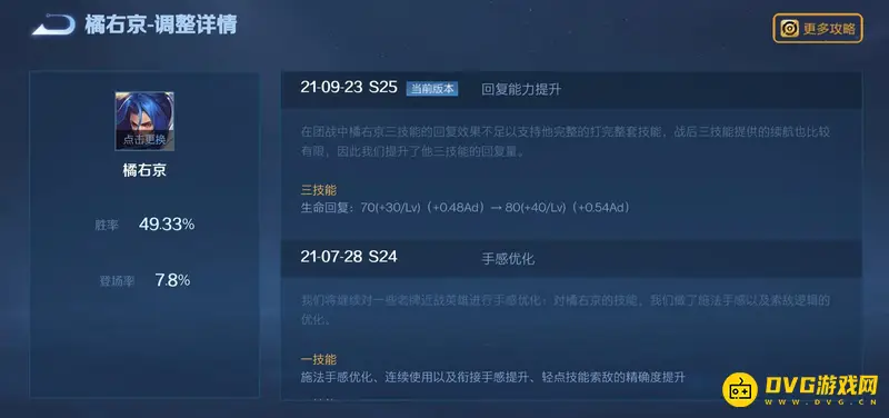 《王者荣耀》25赛季英雄加强详解