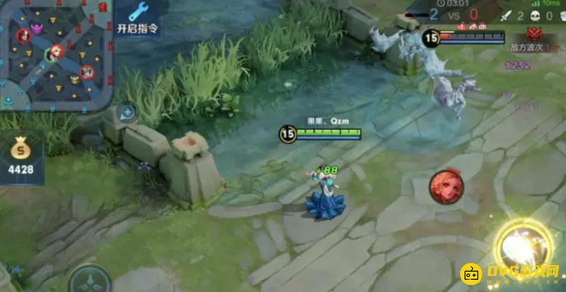 《王者荣耀》甄姬连招技巧