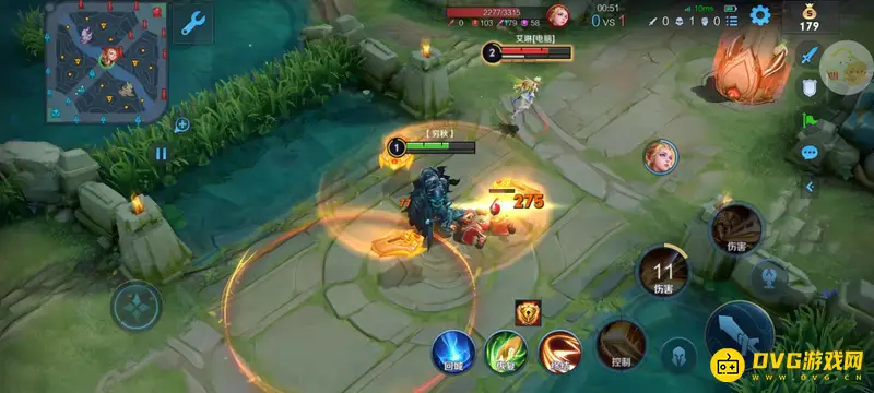 《王者荣耀》锁头攻击技巧