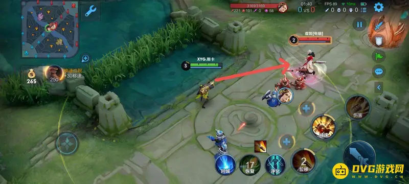 《王者荣耀》孙尚香对阵虞姬技巧详解