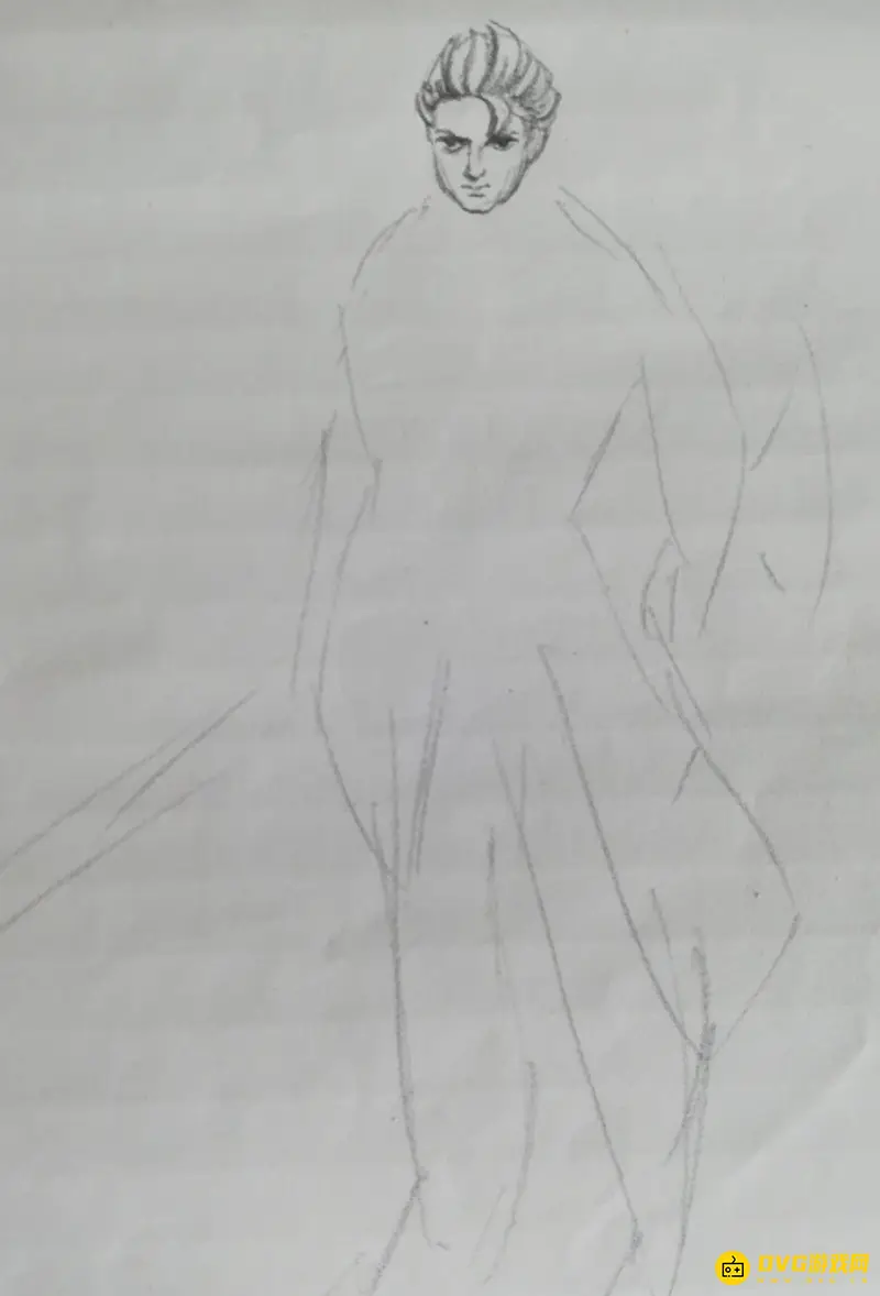 《王者荣耀》凯的绘画步骤详解