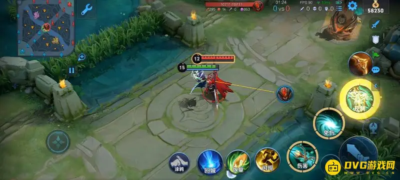 《王者荣耀》虞姬大招反跳技巧