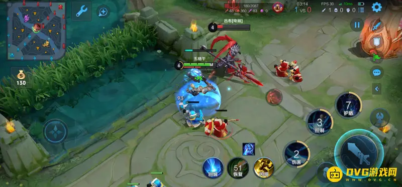 《王者荣耀》狂铁对抗吕布攻略