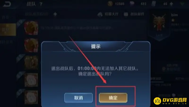 《王者荣耀》省级电竞战队退出方法详解