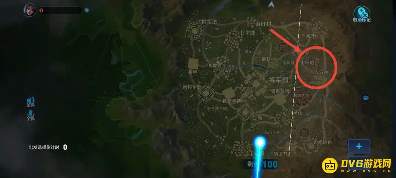 《王者荣耀》边境突围花海位置详解