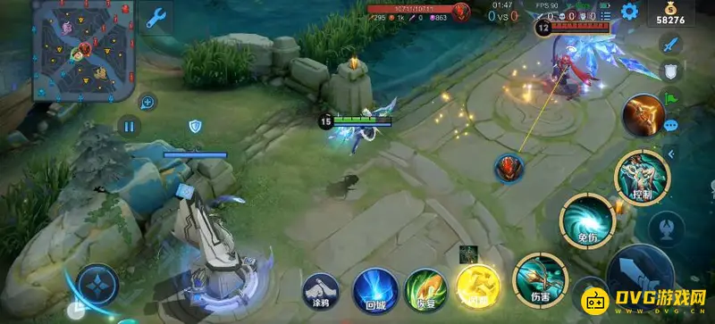 《王者荣耀》虞姬大招反跳技巧