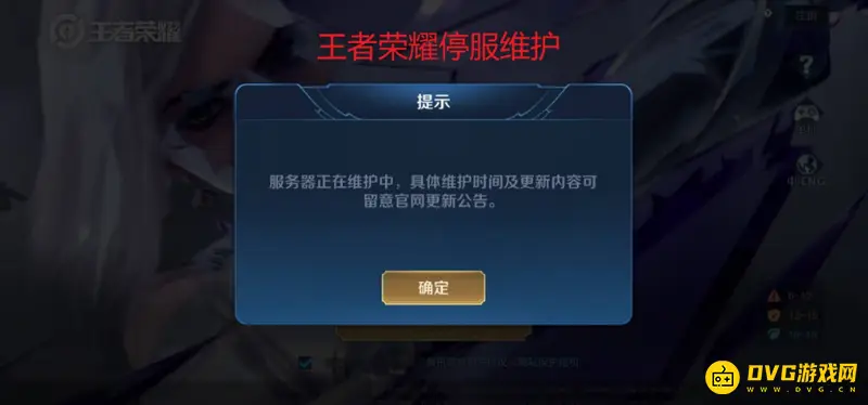 《王者荣耀》停服说明