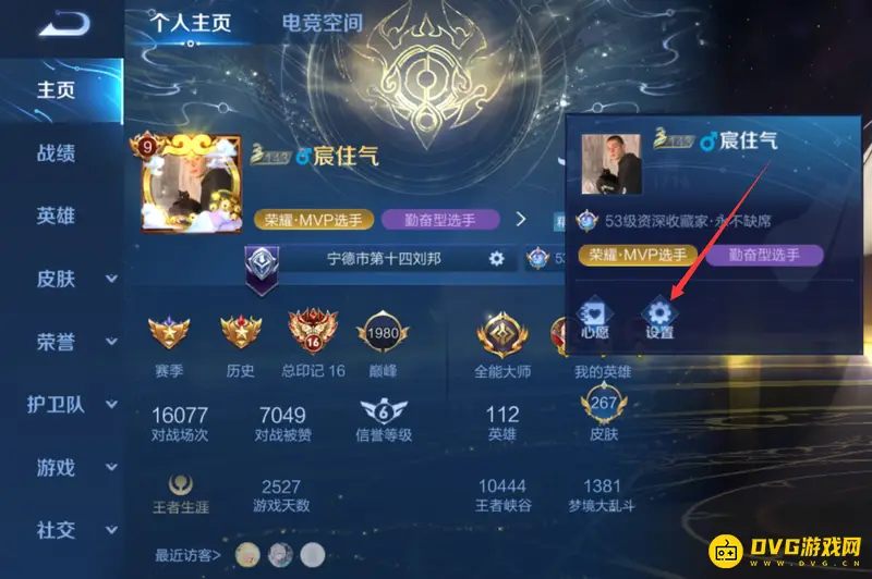 《王者荣耀》显示男女设置方法详解