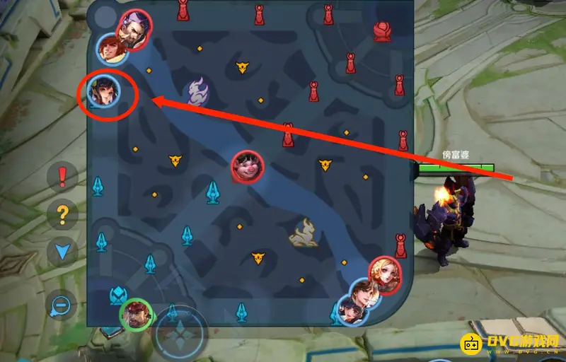 《王者荣耀》保护我方英雄操作指南