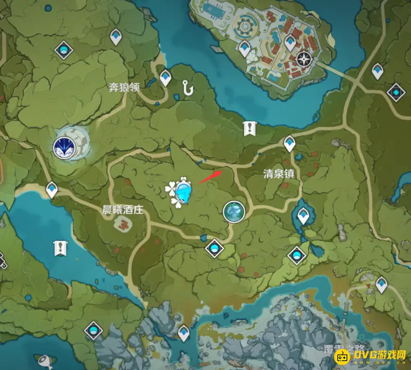 原神醉汉峡在哪-醉汉峡具体地理方位分享