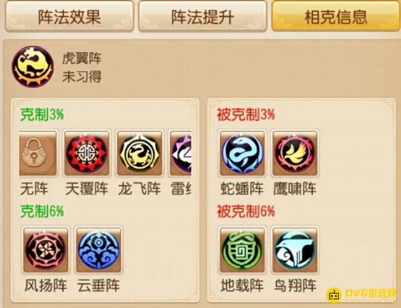 《梦幻西游》手游虎翼阵克制详解-全能型阵法优势分析
