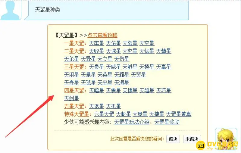 《梦幻西游》天罡星一览