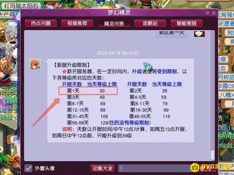 《梦幻西游》第一天升级上限解析
