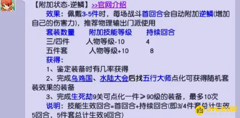 《梦幻西游》109大唐天地带什么套装-逆鳞与浪涌对比