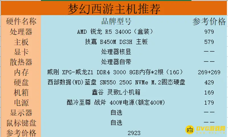 《梦幻西游》10开不卡配置