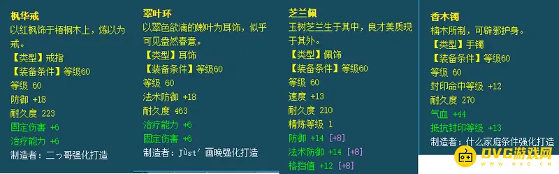 《梦幻西游》69普陀装备搭配详解