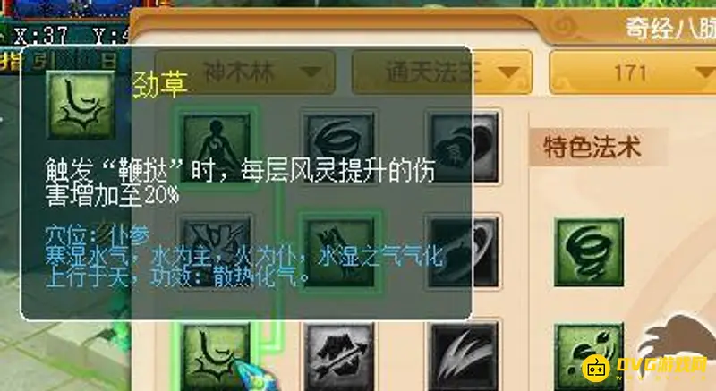 《梦幻西游》神木奇经八脉怎么加