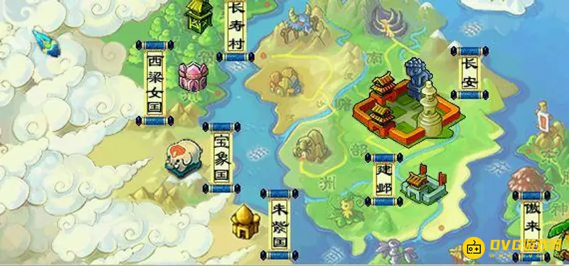 《梦幻西游》麒麟山地图详解