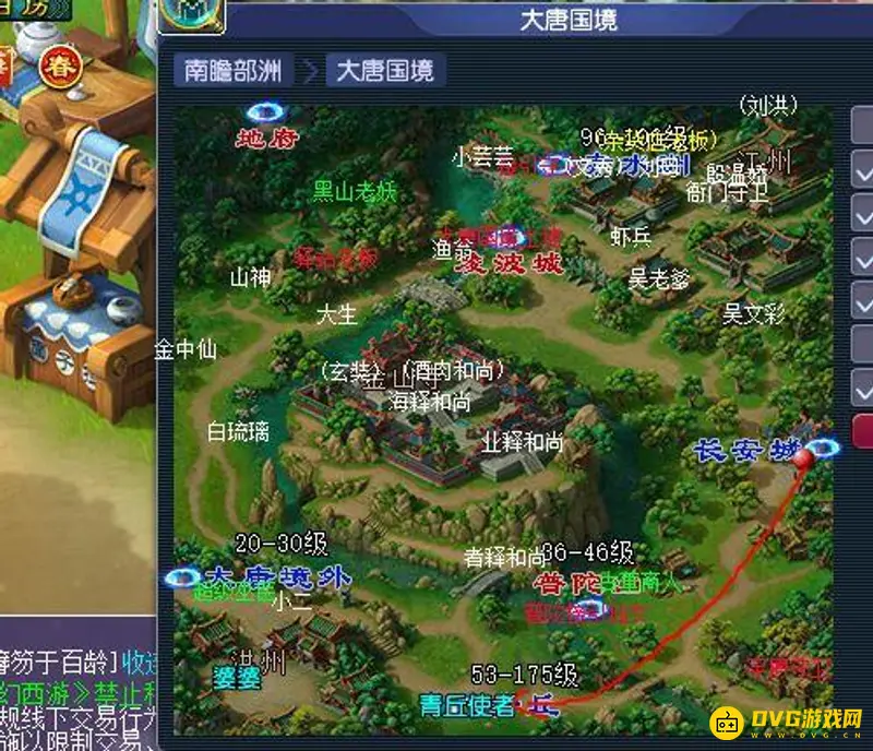 《梦幻西游》青丘地图攻略