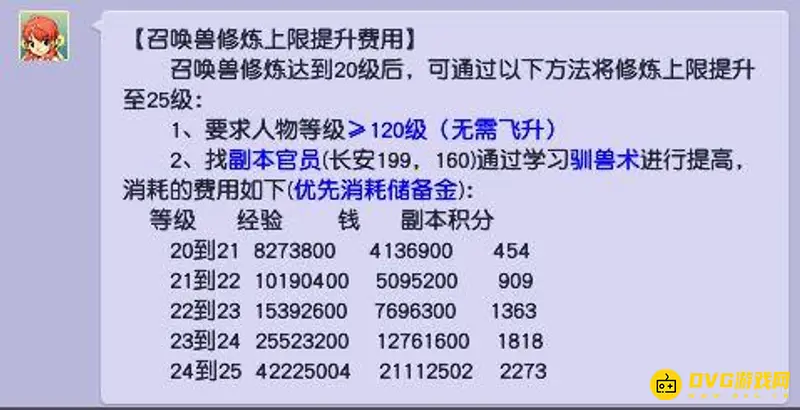 《梦幻西游》宠修上限提升攻略